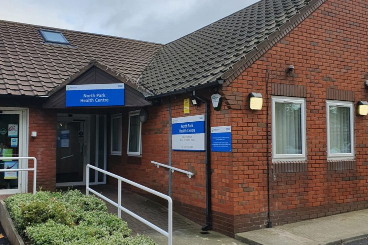 North Park Health Centre Entrance