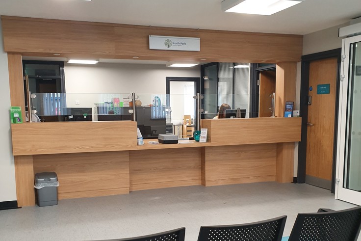 North Park Health Centre Reception