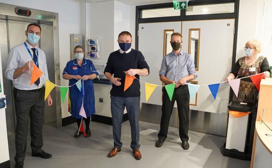 Ribbon cutting at Camborne Redruth Community Hospital